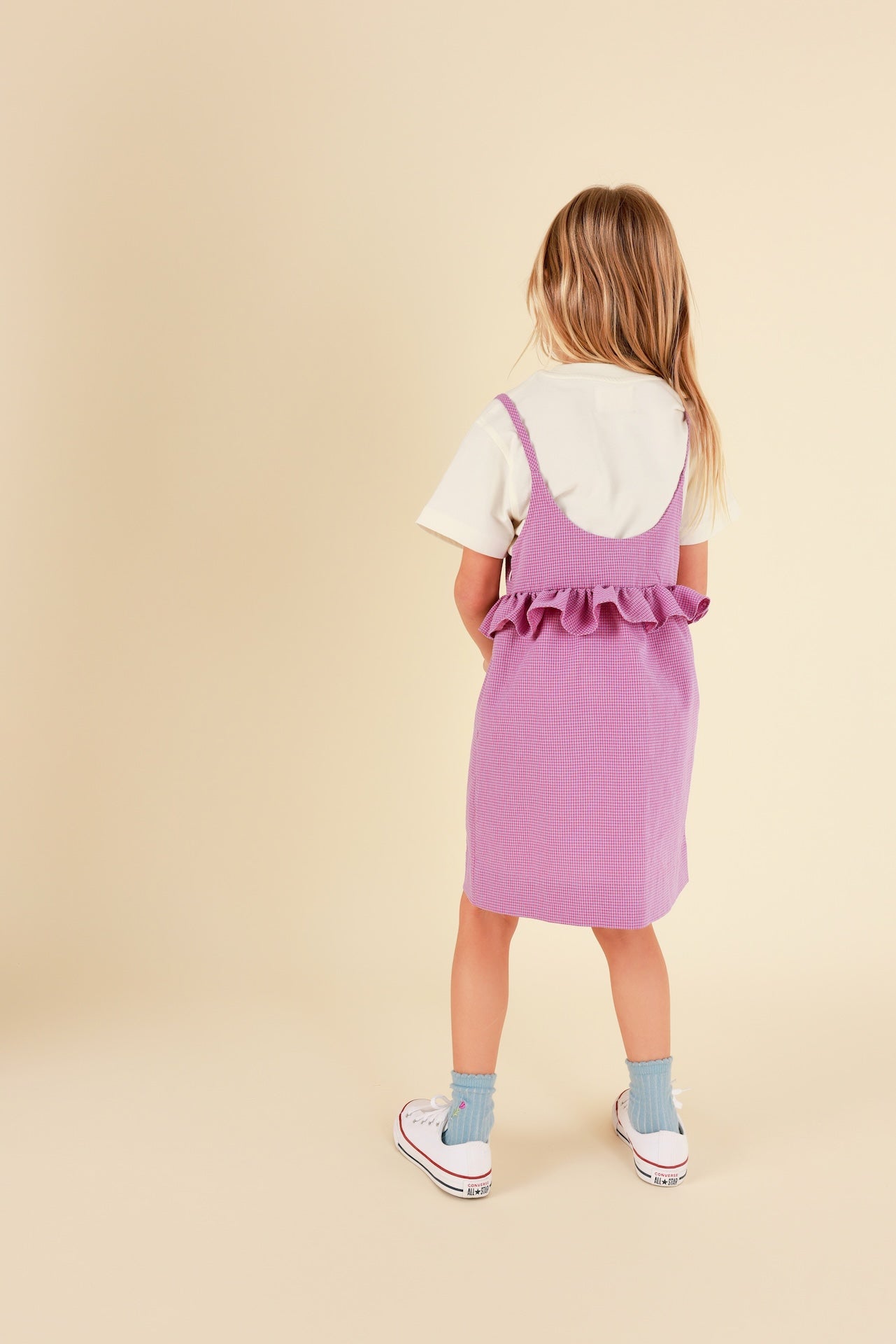 Purple Gingham Dress