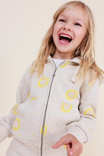 LEMON SLICED HOODIE